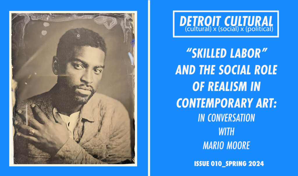 Mario Moore Decatur The Social Role of Realism in Contemporary Art: In Conversation with ...